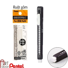 Bút gôm tẩy hoặc Ruột PENTEL (đầu vuông) - [xả kho]