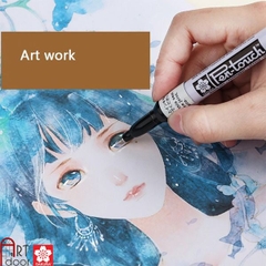 Bút acrylic SAKURA Pentouch viết thiệp cưới, vẽ vải, nhựa, kính, gỗ, đá, canvas