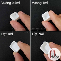 Khay Hộp Pocket chiết màu nước, pan rỗng