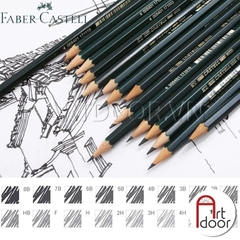 Bút chì phác thảo FABER CASTELL 9000 chống gãy (cây lẻ)