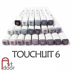 Bút marker TOUCHLIIT 6 (tông Xám) diễn họa kiến trúc, đô thị, đồ án nội thất