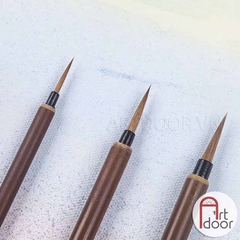Cọ vẽ đầu Tỉa thư pháp ART SECRET lông Chồn (BW280) - [xả kho]