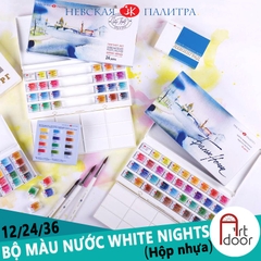 Bộ màu Nước Nén/ Tuýp WHITE NIGHTS