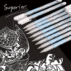 Bút line kháng nước Đen SUPERIOR (cây lẻ)