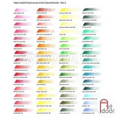 Bộ chì màu Khô FABER CASTELL Polychromos (hộp thiếc) - Nhiều Màu