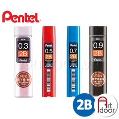 Ruột ngòi chì bấm PENTEL Ain Stein siêu cứng 2B (đủ size)