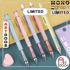 Bút chì kim bấm TOMBOW Limited đủ các dòng (đầu 05mm) dòng Mono Graph lắc đầy ngòi