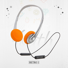 Tai nghe không dây RETRO 1 thiết kế phong cách phục cổ vô cùng nhỏ gọn kết nối Bluetooth V5.3