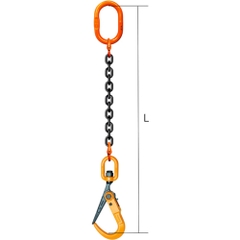 Kondotec Việt Nam | Kondotec Chain Sling with Hook for Steel Plates M-SLH3A-3Tx1M MW6124632