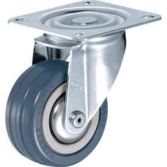 Bánh xe nâng Hammer Caster - #400S-RB180-BAR01 (Press Rubber Caster)