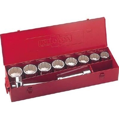 Bộ tuýp 1 inch hệ mét JAPAN -MITOLOY- # S818M ( Socket set)