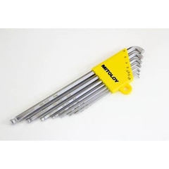 Bộ lục lăng thân dài 9Pc MITOLOY - # HBL900S ( Hollow Wrench Stubby -Short)