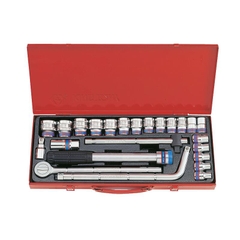 1/2" bộ tuýp 24 chi tiết hệ mét 4524MR 1/2 inch