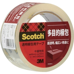 3M Japan Ltd. Stationery/Office Division Việt Nam | 3M Transparent Packing Tape 313 1PN 48mmX50m For packaging medium and light items MW5420989