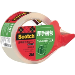 3M Japan Ltd. Stationery/Office Division Việt Nam | 3M Transparent Packing Tape 315DSN 48mm x 50m For Packing Heavy Items With Cutter MW4071573