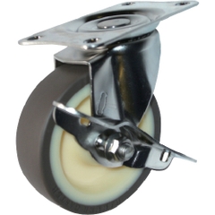 Hammer Caster Việt Nam | Hammer Stainless Steel Caster with Flexible SP Urethane Wheel MW8141969