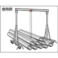 Cẩu nâng hàng mini thân nhôm SUPERTOOL - # ​PMC480A | PMC1000A