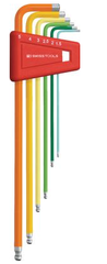 PB 212 RB | Bộ lục giác đầu bi rainbow PB SWISS TOOLS  -# 424450.0070
