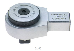 725/735 - Đầu cờ lê cân lực STAHLWILLE -# 431600