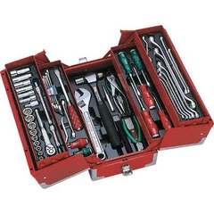 Thùng dụng cụ xách tay cao cấp 5 ngăn 63 chi tiết Tone - #TSA3331