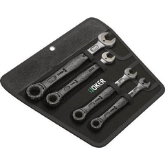 Bộ cờ lê răng h 4Pc hệ inch Wera- # 133650 (Joker Ratcheting Combination Wrench)