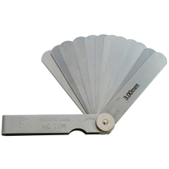 SK Việt Nam | SK Feeler Gauge Thickness Gauge 75mm Width 12.7mm 12 pieces Thickness 0.04-3.00mm MW4360267