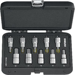 Bộ đầu lục giác 1/2 inch gồm 10 chi tiết  FUTURO- #429117