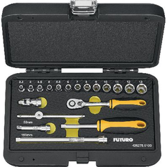 Bộ khẩu, đầu vít 1/4 inch gồm 19 chi tiết  FUTURO- #426275