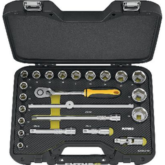 Bộ khẩu, tuýp vặn 1/2 inch gồm 23 chi tiết  FUTURO- #428603