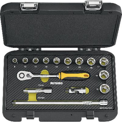 Bộ khẩu, tuýp vặn 3/8 inch gồm 19 chi tiết  FUTURO- #427411