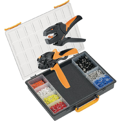 Bộ kìm tuốt dây và ép cos pin rỗng WEIDMÜLLER  - #450090.0100