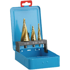 Bộ mũi khoan đa tầng mạ Titan 4-30 mm BRW- #257540