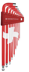 Bộ lục giác đầu bi in cờ Thụy Sĩ PB SWISS TOOLS PB 212LH-10CH