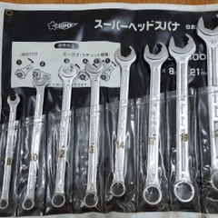 Bộ cờ lê tròng 8 chi tiết