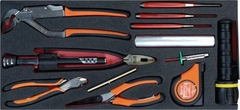 Hộp dụng cụ kim loại 129 chi tiết BAHCO-# 428810