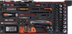 Hộp dụng cụ kim loại 152 chi tiết BAHCO-# 428815