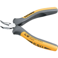 Kìm điện tử mũi cong ESD FUTURO -# 446405