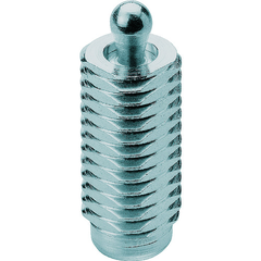 HALDER Việt Nam | HALDER Steel Spring Pressure Pin Male Thread, SS, No Seal 12 x 19L Clamping Pins MW1059083