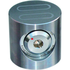 KANETEC Việt Nam | KANETEC One-sided circular permanent magnet mini chuck, top surface suction force 85N MW1492661