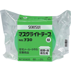 SEKISUI Việt Nam | Sekisui Mask Light Tape #730 60X25 Green Mask Light Tape No.730 MW1592292