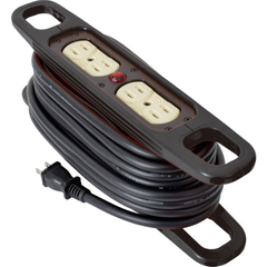 NICHIDO Việt Nam | NICHIDO Hand Reel 100V 2-core x 10m Black Hand Reel MW1645099