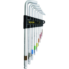 WISE Việt Nam | WISE Ball Point Hexagonal Wrench Set of 9 (Long, Comfortable Type) Ball Point Wrench Set MW2261643