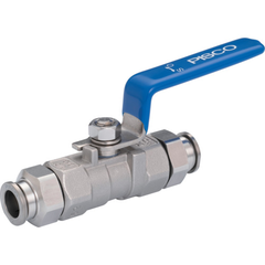 PISCO Việt Nam | PISCO SUS316 equivalent ball valve, 1 piece, reduced bore type, SUS316 one-touch fitting type MW2493026