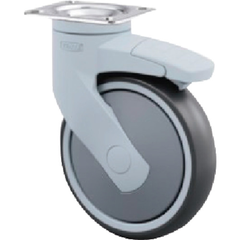 TENTE Việt Nam | Tente Caster Plastic Caster "LEVINA" (Elastomer Wheel) φ150 Swivel (with Direction Lock) MW2680199