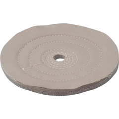 TRUSCO Việt Nam | TRUSCO Tea Cutlet Finishing Buff, Outer Diameter Φ200 x Hole Diameter 15.88 mm, Pack of 1 Buff Wheel (Cotton) MW2899931