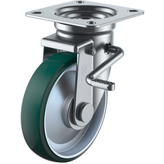 YUEI Việt Nam | YUEI Plate-type Swivel Caster Urethane Wheel Diameter 150mm With Stopper J Type JB(R) Type Mounting Dimensions 94 x 94 (87 x 87) Press Caster Urethane Wheel(J Series) MW2963281