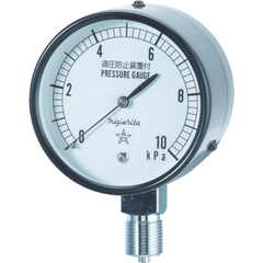 LOWER Việt Nam | Lower right low pressure gauge AT3/8 x 75 x 5KPA Tasimeter Model A Stand type MW3084345