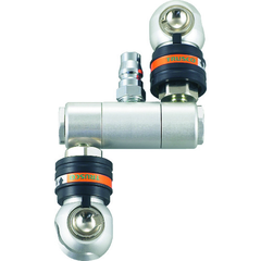 TRUSCO Việt Nam | TRUSCO Air Branch Pipe Auto-Lock Swing Rotary Pair Coupling 1.5MPa Number of Branches 2 MW3287459