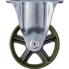 HAMMER CASTER Việt Nam | Hammer Plate Type Fixed Cast Caster 125 Diameter S Series Topplate Castiron Caster MW3383277