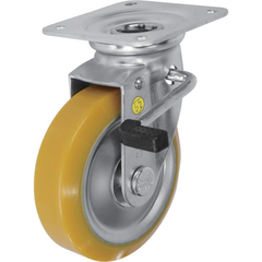 SISIKU Việt Nam | Sisiku Antistatic Caster with Swivel Stopper, 100mm Diameter, Urethane Wheel MW3535070